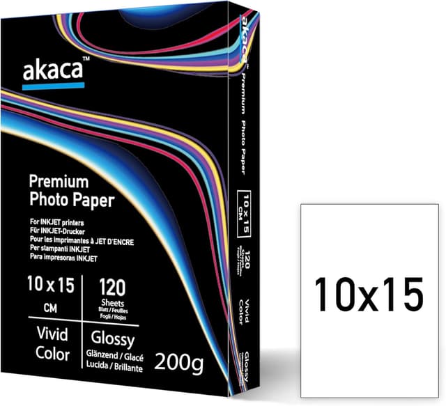 Imagen de akaca Carta Fotografica 120 fogli en OfertitasTOP