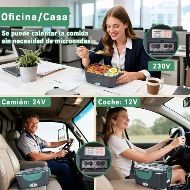 Detalle 2 de Dosevita 80W Fiambrera Eléctrica 1.5L