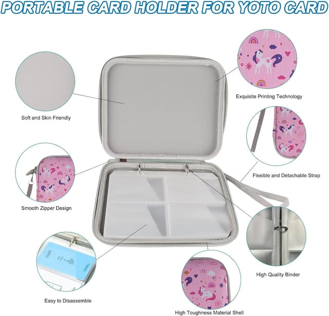 Detalle de Noaya card case 80 pockets binder