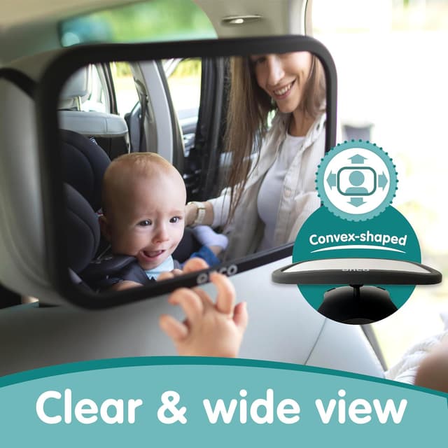 Thumbnail 3 de Onco Baby Car Mirror 360° rotation, 2 pack