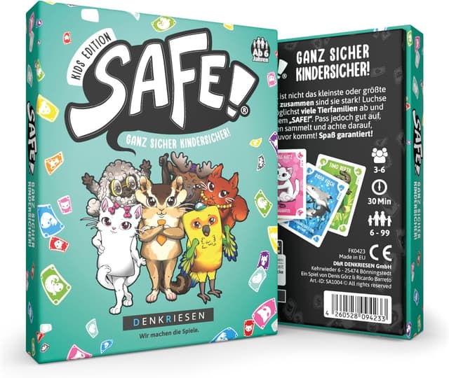 Detalle de DENKRIESEN Safe! Kartenspiel für Familie