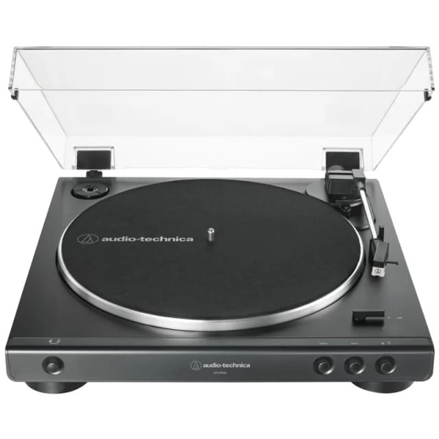 Detalle de Audio-Technica AT-LP60XBK Plato DJ de correa Negro