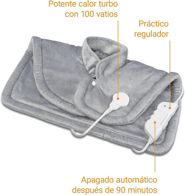 Detalle 1 de medisana HP 622 Almohadilla térmica cuello y hombros, 6 niveles