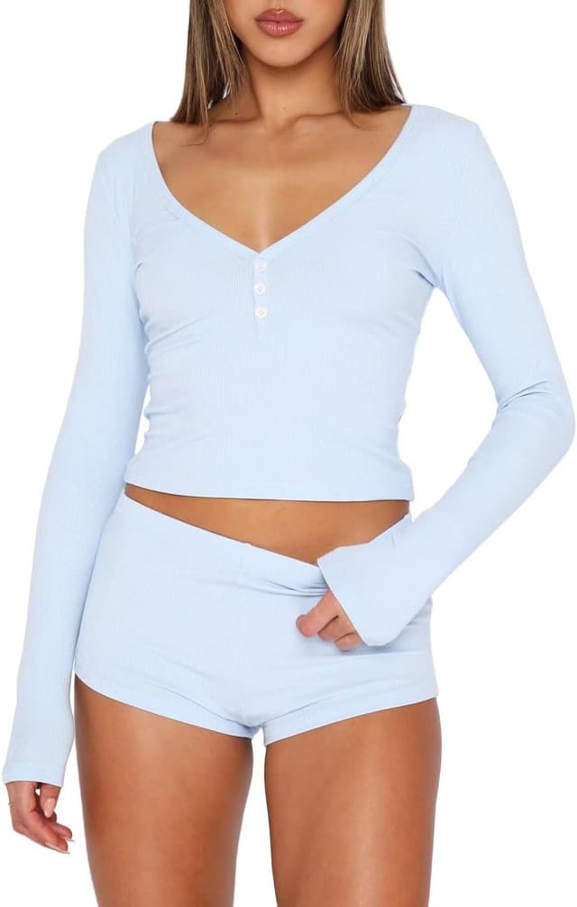 Imagen de LACOZY Womens 2 Piece Pajama Set, Rayon Blend en OfertitasTOP