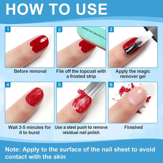 Thumbnail 4 de Dissolvant vernis semi permanent 2x15ml 💅