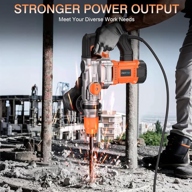 Thumbnail 6 de Protmex SDS Plus hammer drill 1500W