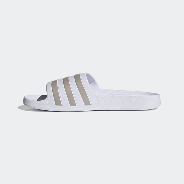 Detalle de adidas Adilette Aqua Slides Unisex Adulto, Cloud White