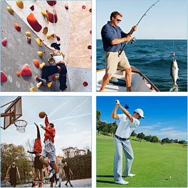 Detalle de Tuieert Digital Hand Dynamometer 90kg grip