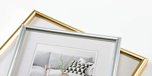 Detalle de Walther Design Cadre photo Galeria blanc 13 x 18 cm (KW318H) en plastique
