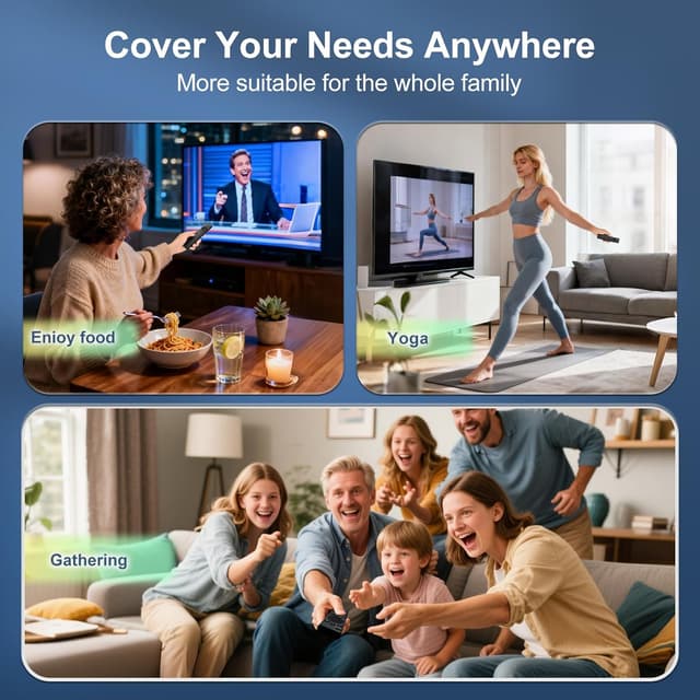 Detalle 2 de OMAIC Telecomando Samsung vocale con tasti rapidi