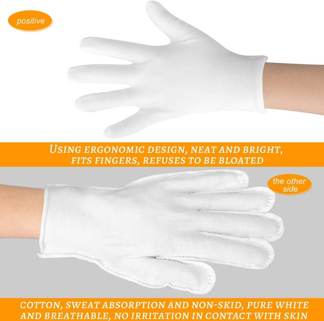 Thumbnail 5 de Cotton Gloves 30 Pcs for Eczema