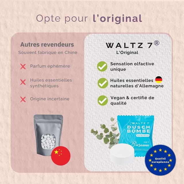 Thumbnail 6 de WALTZ 7 Original Bombes de Douche 6 pièces