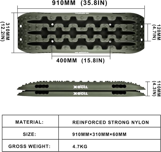 Thumbnail 2 de X-BULL New Recovery Traction Tracks 35.8 in