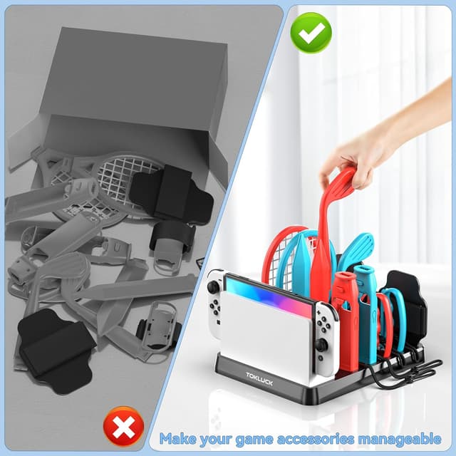 Thumbnail 3 de Nintendo Switch Sports Accessories Bundle 1 organiser