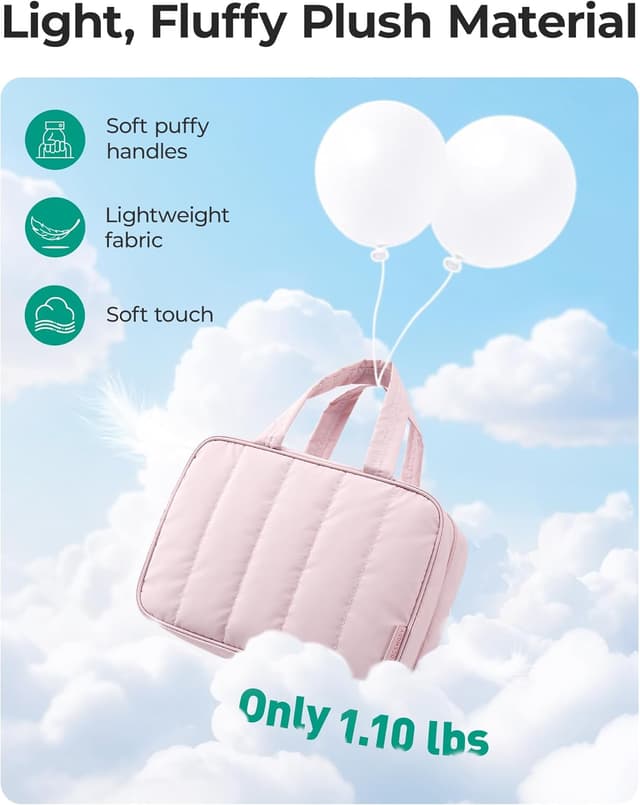 Detalle 2 de BAGSMART Hanging Toiletry Bag 29cm