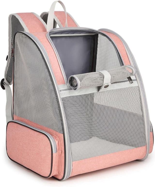 Detalle de Hykiee Hunderucksack Katzenrucksack 31×29×40 cm