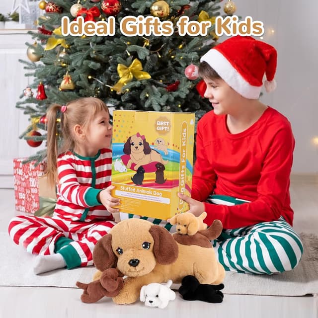 Thumbnail 5 de gnomantic 5 Pieces Dog Plush Set