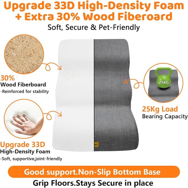 Thumbnail 2 de Gimars 3-step dog stairs 40cm high