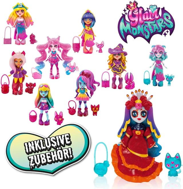 Thumbnail 2 de Glam MONSTARS figura sorpresa Serie 1x