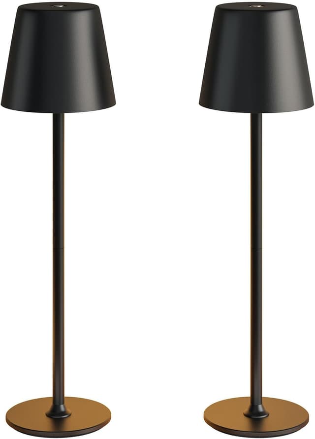 Detalle de Rechargeable table lamp 2 pack 48 LED