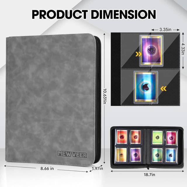 Thumbnail 2 de MewVeer Top Loader Card Binder