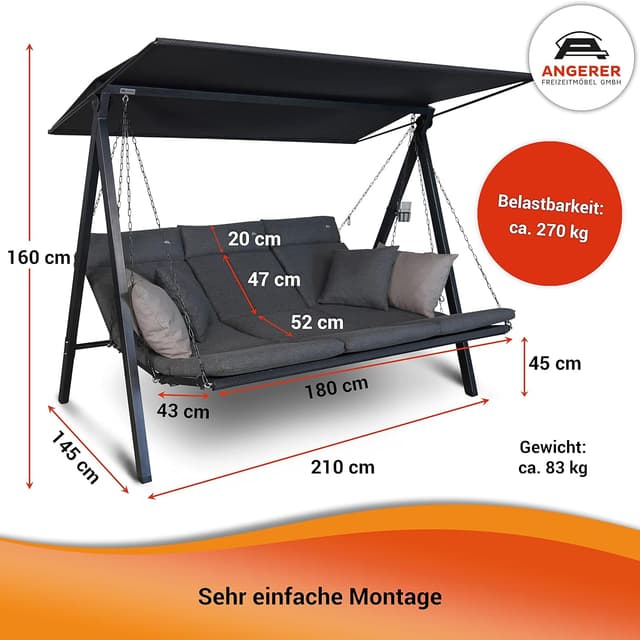 Thumbnail 6 de Angerer Lounge Smart Balancín 270 kg