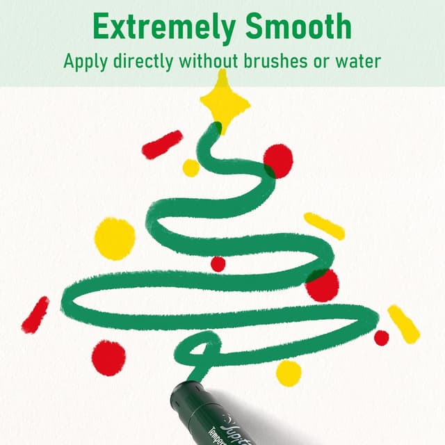 Thumbnail 3 de JUPITEARTH 24 Colors Tempera Paint Sticks