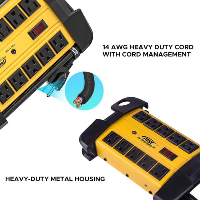 Thumbnail 3 de CRST 10-Outlets Power Strip 15ft ๐