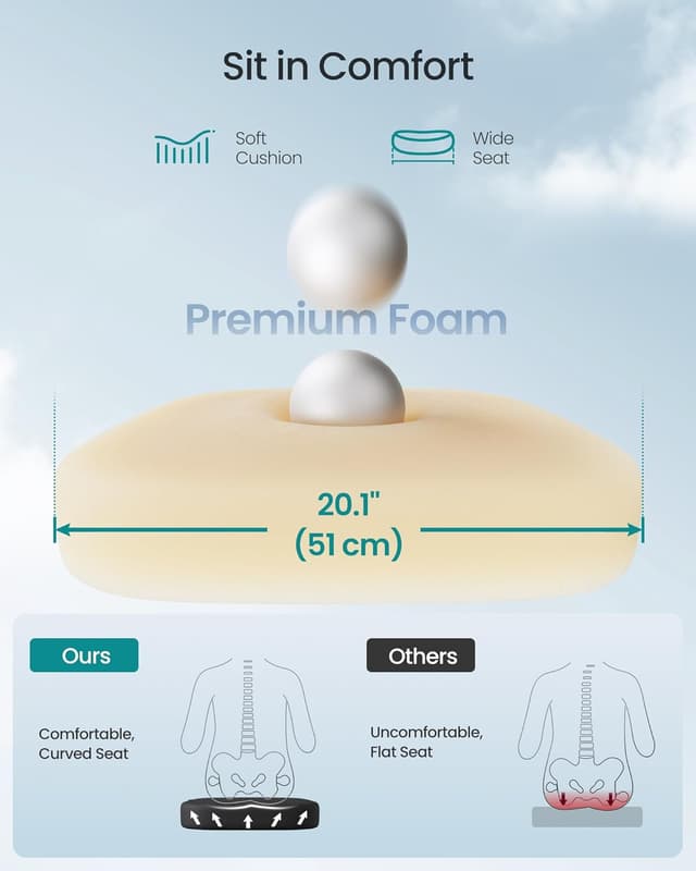 Detalle de Ergonomic mesh office chair OBN042BH03