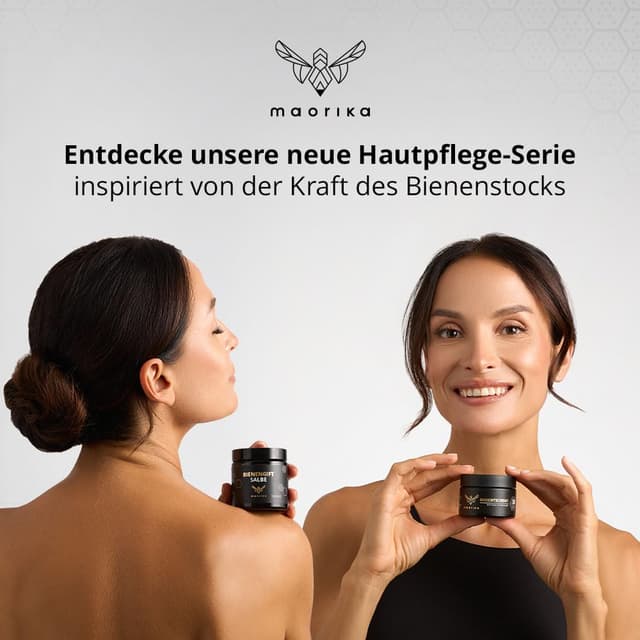 Detalle 2 de maorika Premium Handcreme mit Manuka Honig MGO 550 – reichhaltige Pflege für trockene Hände (50 ml)