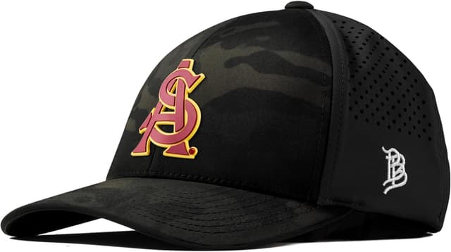 Detalle 2 de Branded Bills Curved Performance Arizona State University Low Crown & Curved Bill Performance Cap