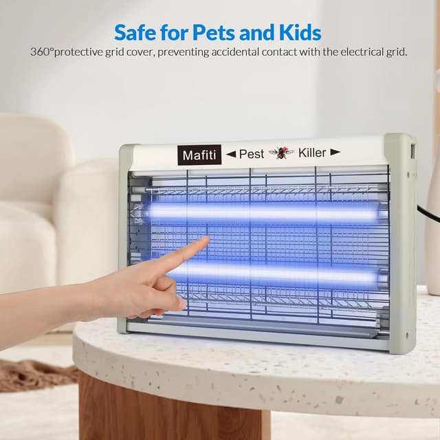 Detalle de Mafiti Fly Killer 20W Electric Fly Zapper (Indoor Mosquito Zapper)