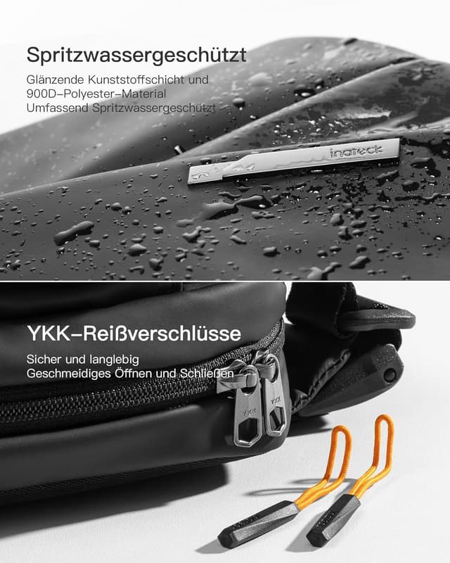 Detalle 2 de Inateck Sling Bag 34 x 15 x 8 cm