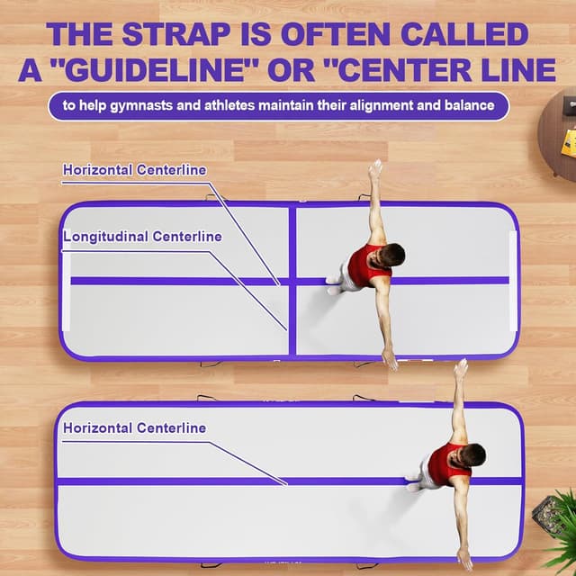 Thumbnail 3 de FBSPORT Airtrack Matte 10/20 cm Höhe Tumblingmatte đ€ž