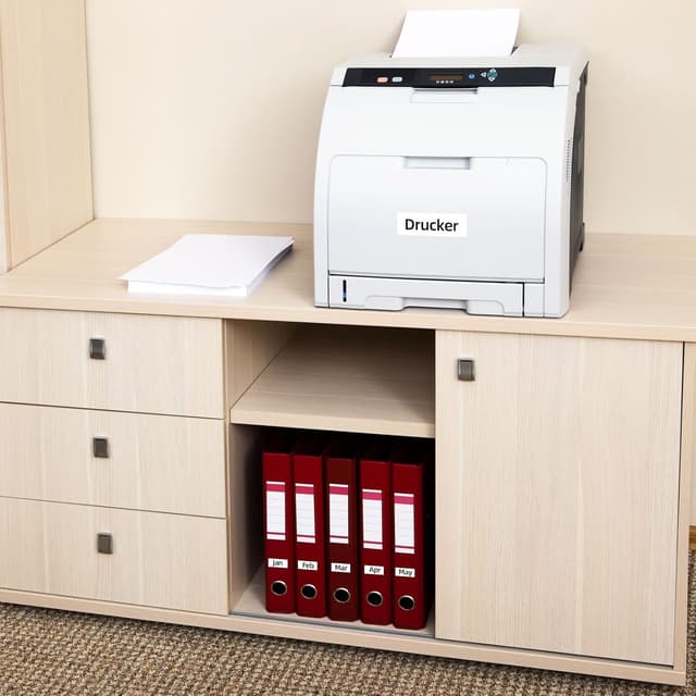 Thumbnail 6 de 3 x Etikettenband 12 mm x 4 m kompatibel mit Dymo