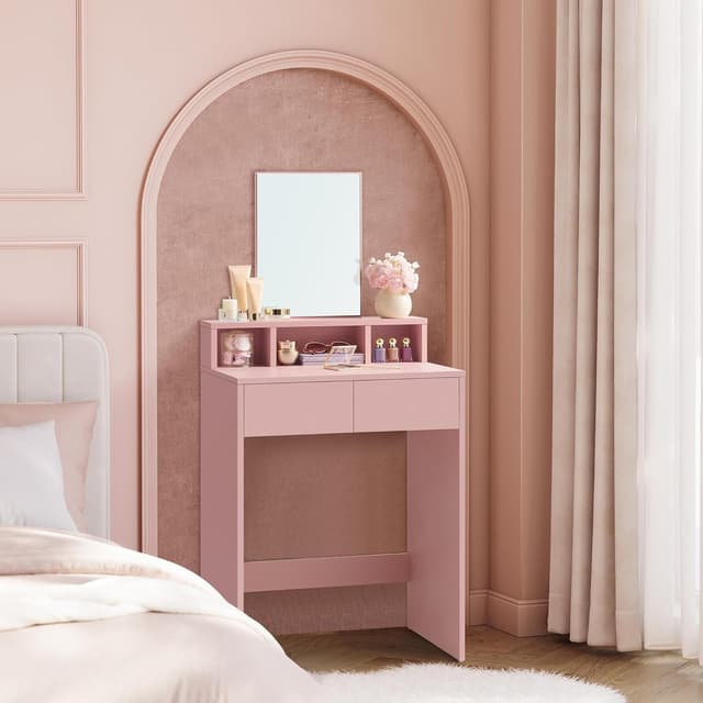 Detalle de VASAGLE KAILYN toeletta con specchio