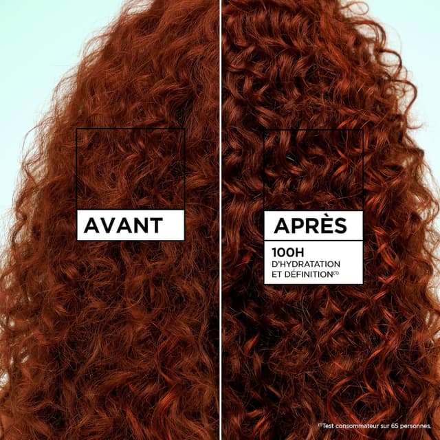 Detalle de Garnier Fructis Méthode Boucles gelée hydratante 370 ml 💇♀