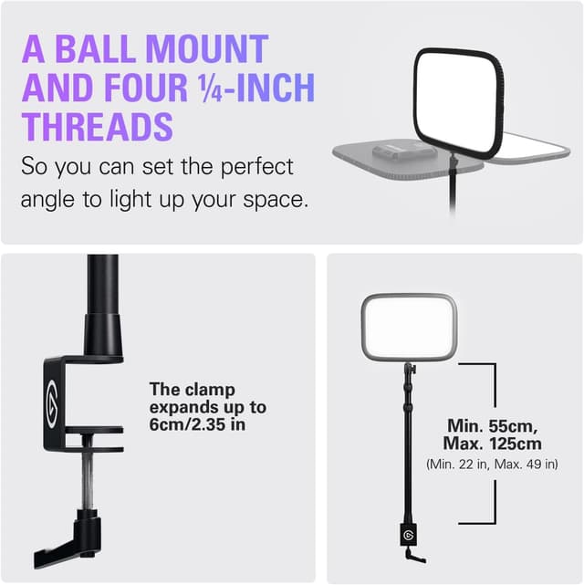 Thumbnail 6 de Elgato Key Light 2800 lumens studio light