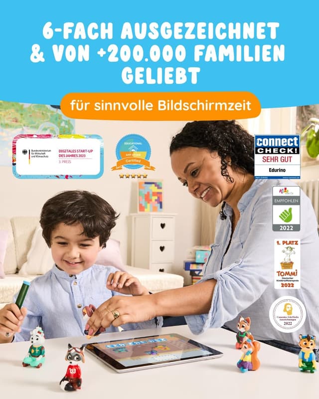 Thumbnail 5 de Edurino Figur Robin Erstes Rechnen bis 10 (Stufe 2) ab 4 Jahren inkl. App – digitales Lernspiel