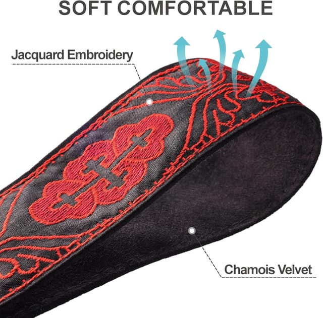 Detalle de Padwa Lifestyle Camera Strap 2" full-grain leather ends