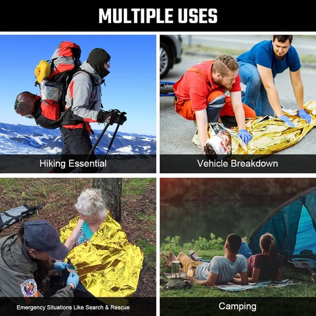 Detalle 1 de Flintronic Couverture de Survie 160x210 cm