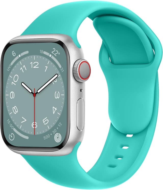 Detalle de ELETTRONEO SBC1 silicone Apple Watch straps