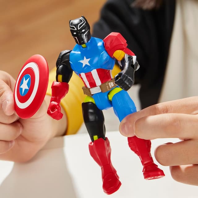 Thumbnail 9 de Avengers MixMashers Marvel Black Panther Figura de Acción 🐾