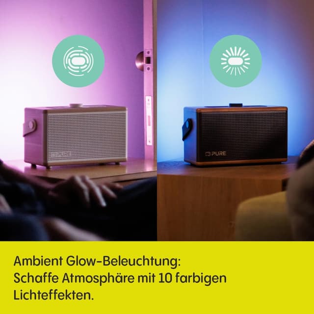 Detalle 2 de Pure Classic Aura Bluetooth-Lautsprecher 40 Watt