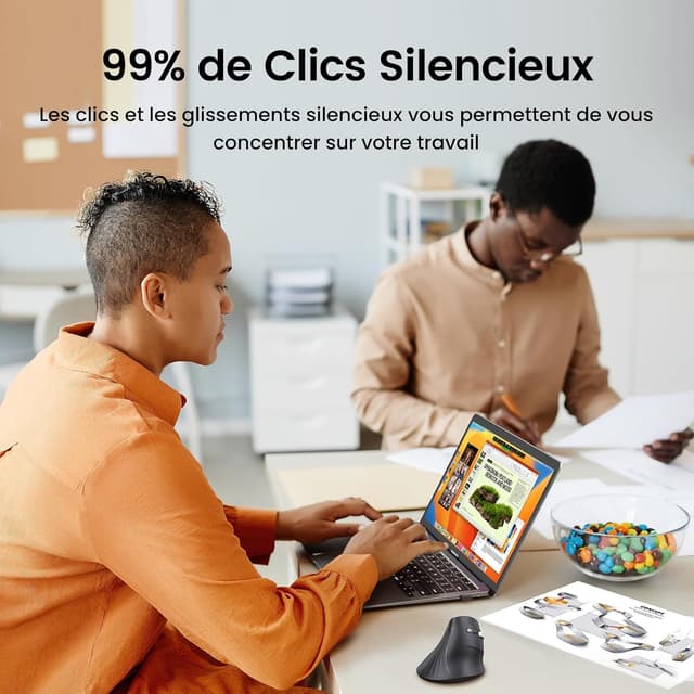 Thumbnail 4 de UGREEN Souris Bluetooth 4000 DPI ⚙