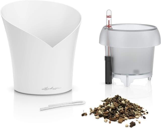 Thumbnail 1 de LECHUZA Orchidea Weiß Matt 13960