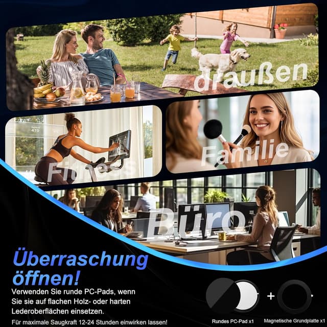 Thumbnail 5 de Vakuum Magnetische Handyhalterung MagSafe Auto