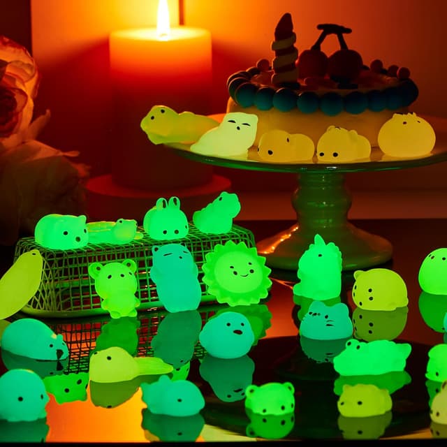 Thumbnail 2 de JOYIN 28 Pack Valentines Mochi Squishies