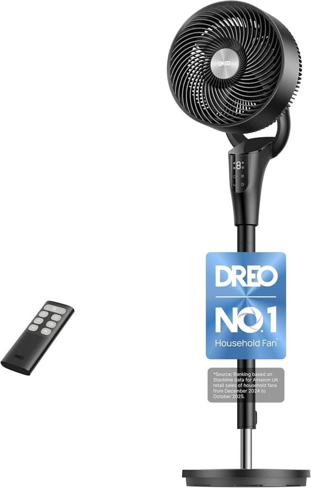 Imagen de Dreo 42" Silent Standing Fan 20 dB en OfertitasTOP