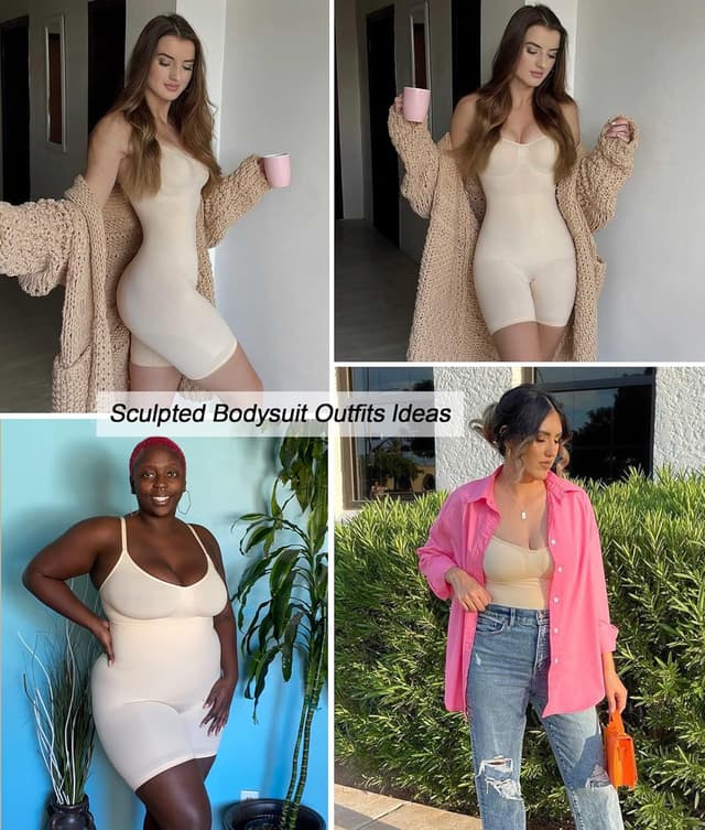 Thumbnail 1 de SHAPERX Body Shaper 1-piece Tummy Control ๐